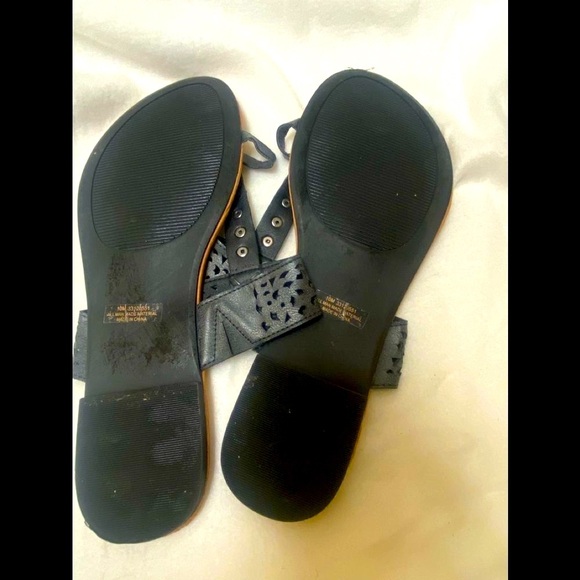 Cato Black Ring Toe Spudded Sandal - Picture 3 of 8